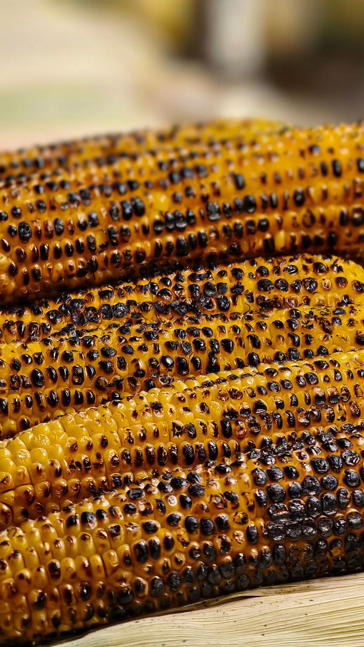 Air Fryer Corn on the Cob plated air fryer meal
