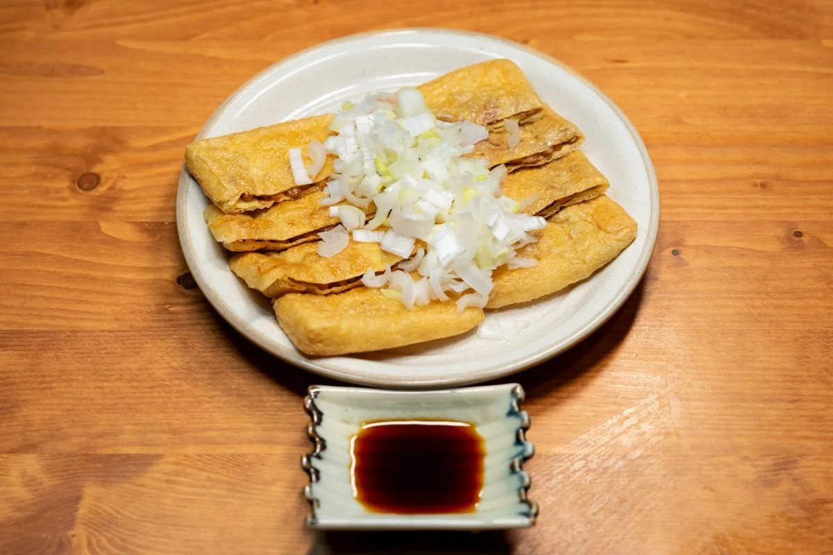 Air Fryer Crispy Tofu plated air fryer meal