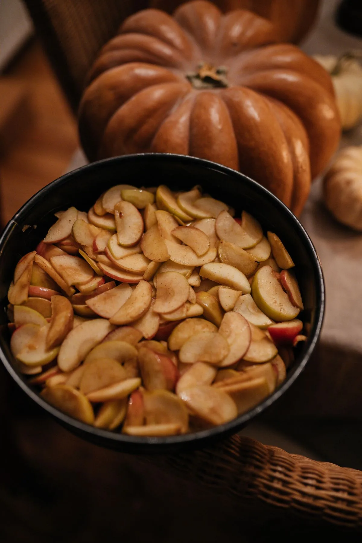 Air Fryer Apple Chips plated air fryer meal