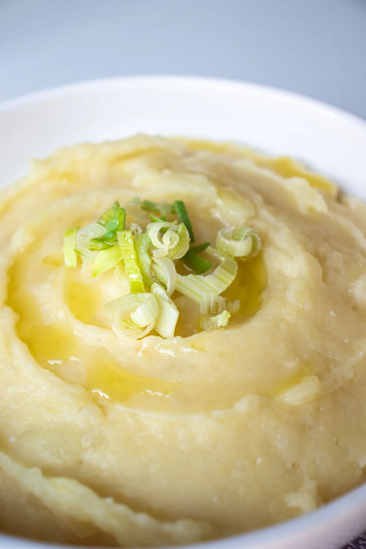 Creamy Mashed Potatoes plated American meal