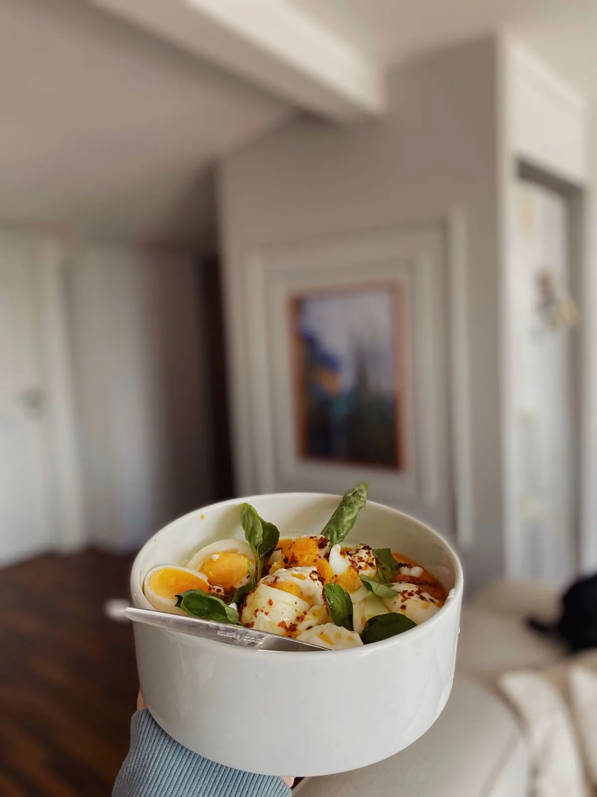 Egg Salad Sandwich plated American meal