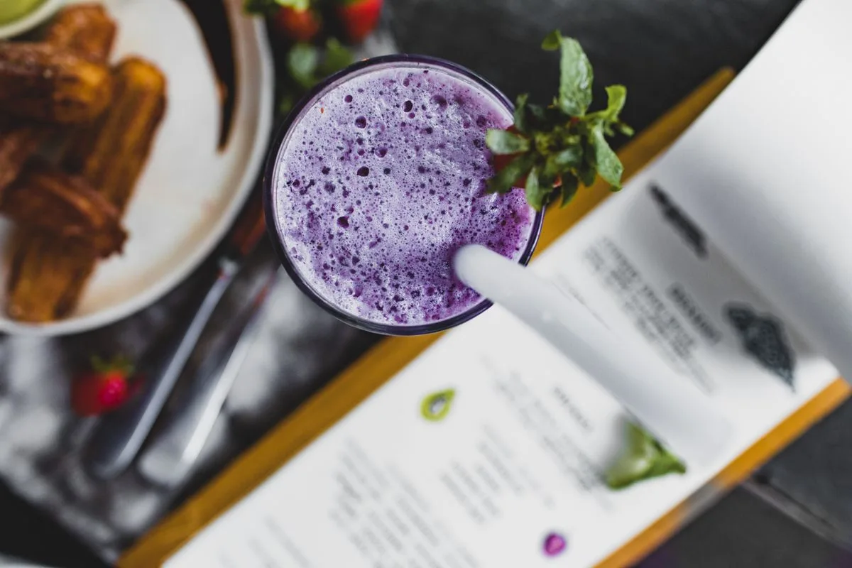 Blueberry Smoothie beverage drink