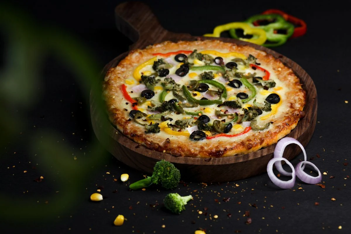 Pissaladière Style Onion Tart plated French meal