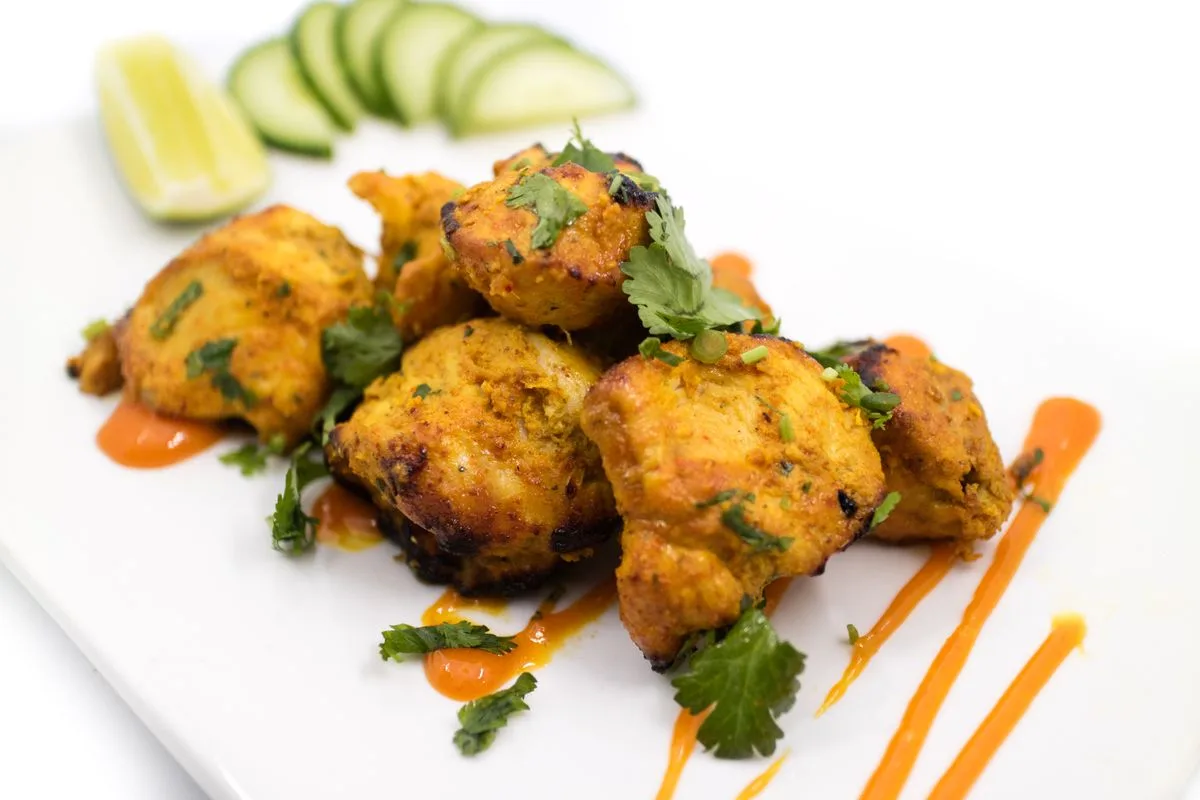 Baingan Bharta Bowl plated Indian dinner