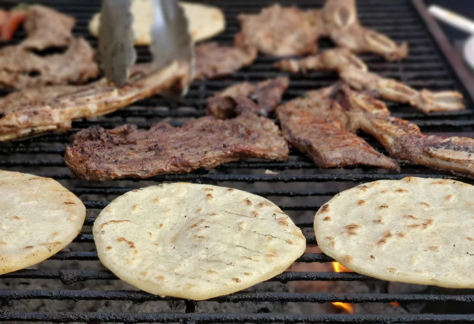 Smoky Carne Asada with Lime plated Mexican meal