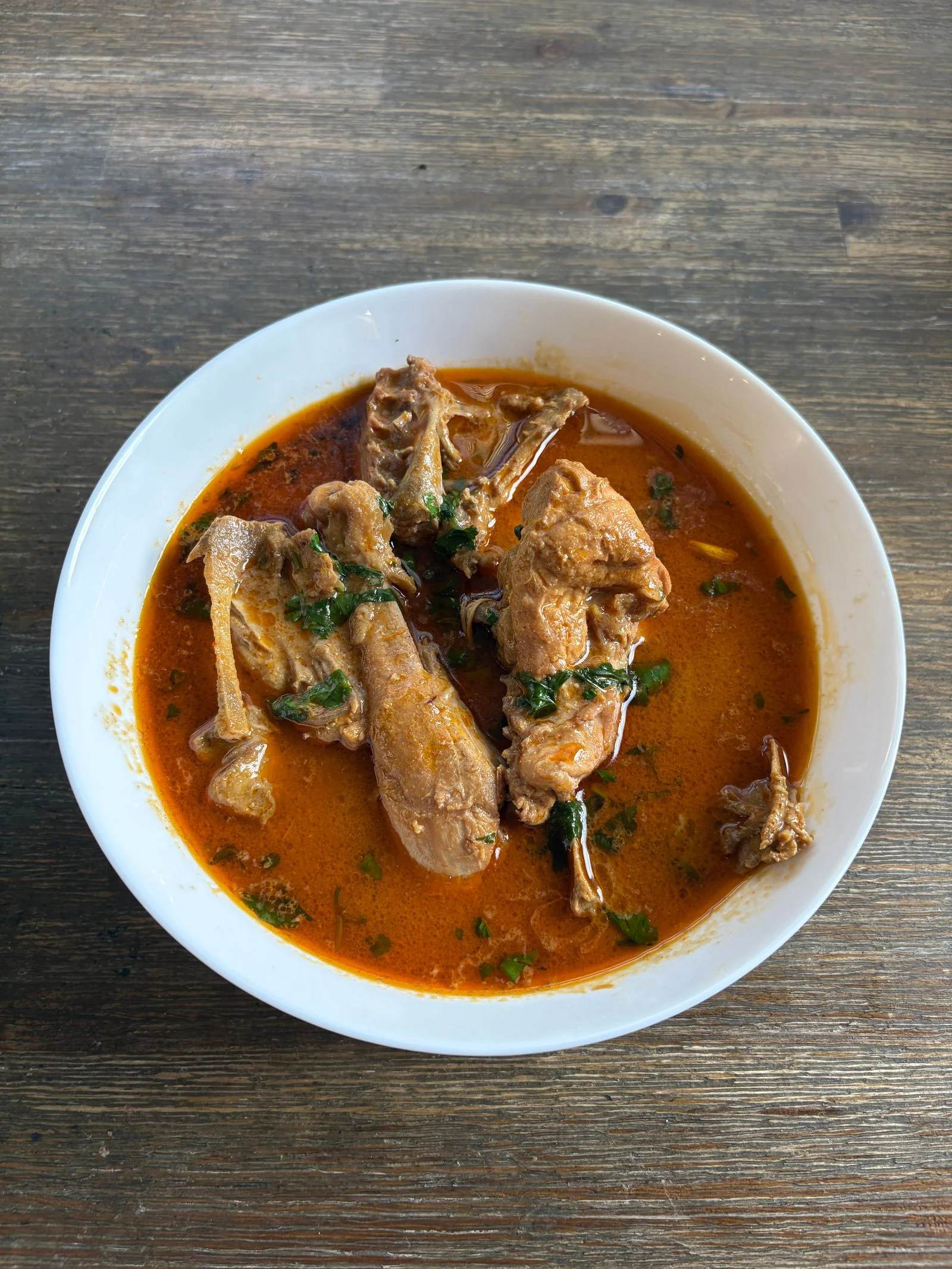 Chicken Tortilla Soup with Lime plated Mexican meal