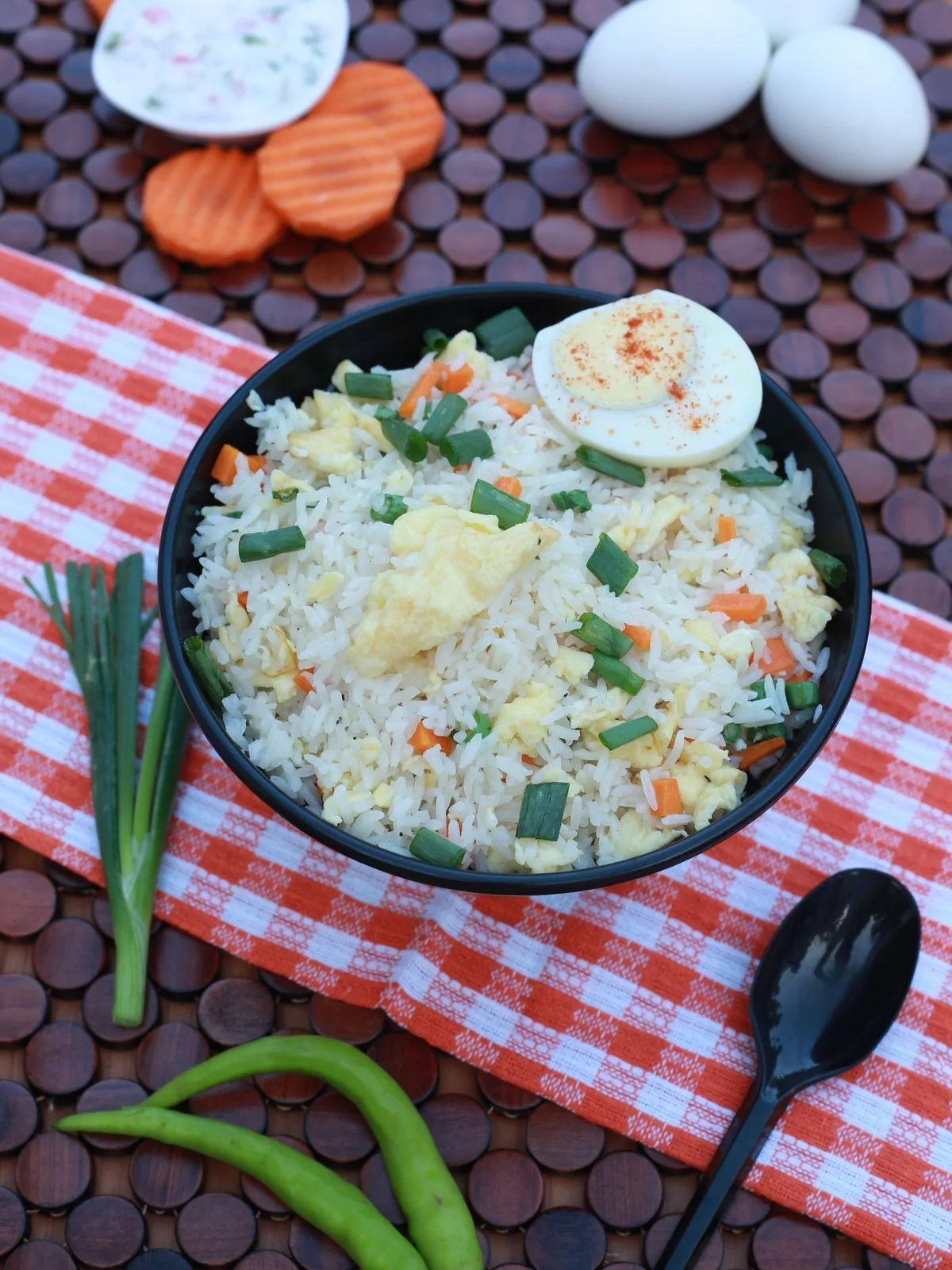 Japanese Style Chicken Fried Rice