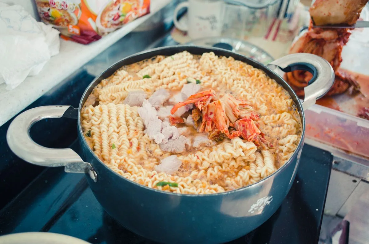 Korean Ramen Style Noodles