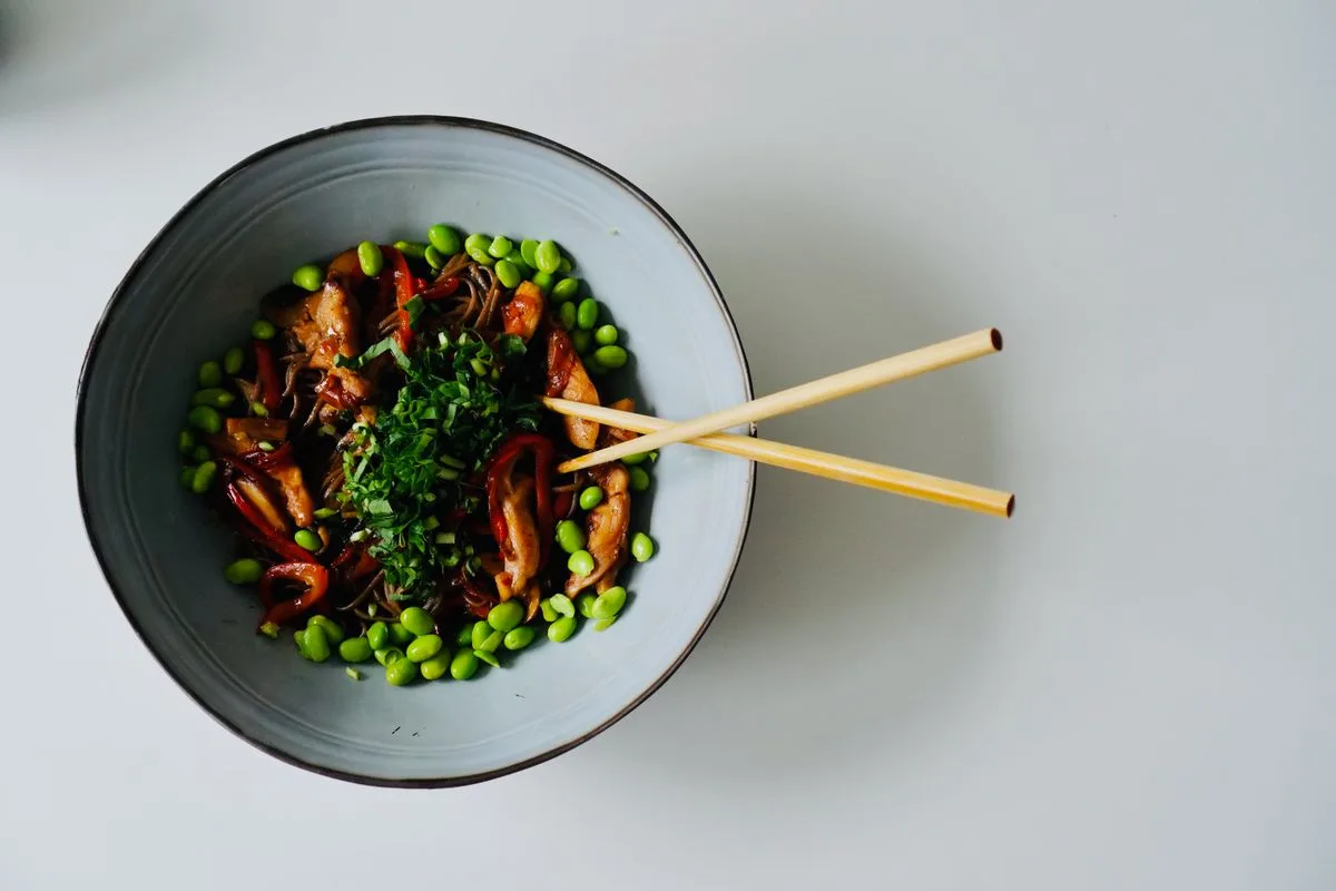 Korean Mushroom Stir Fry