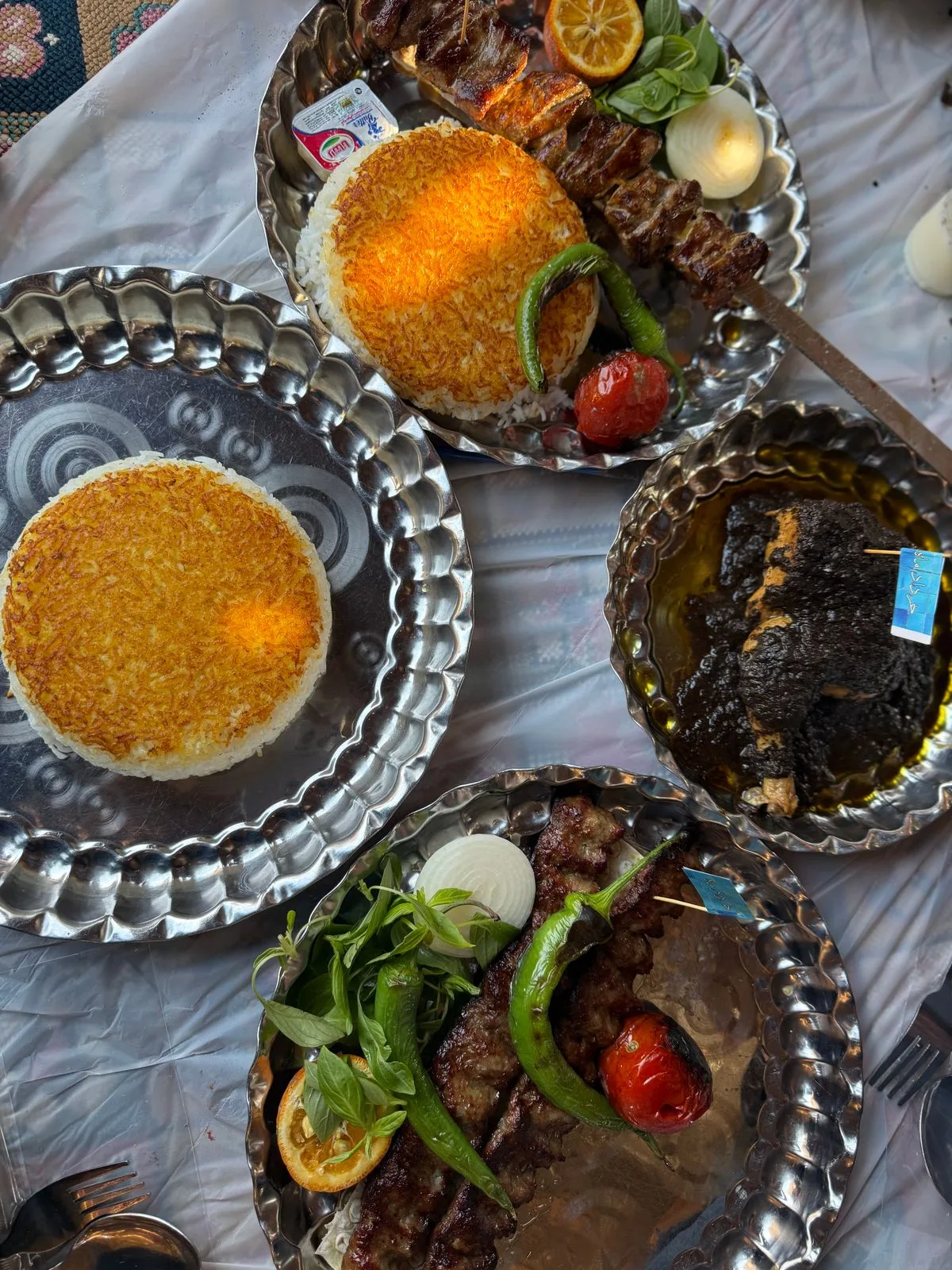 Beef Kebab Plate