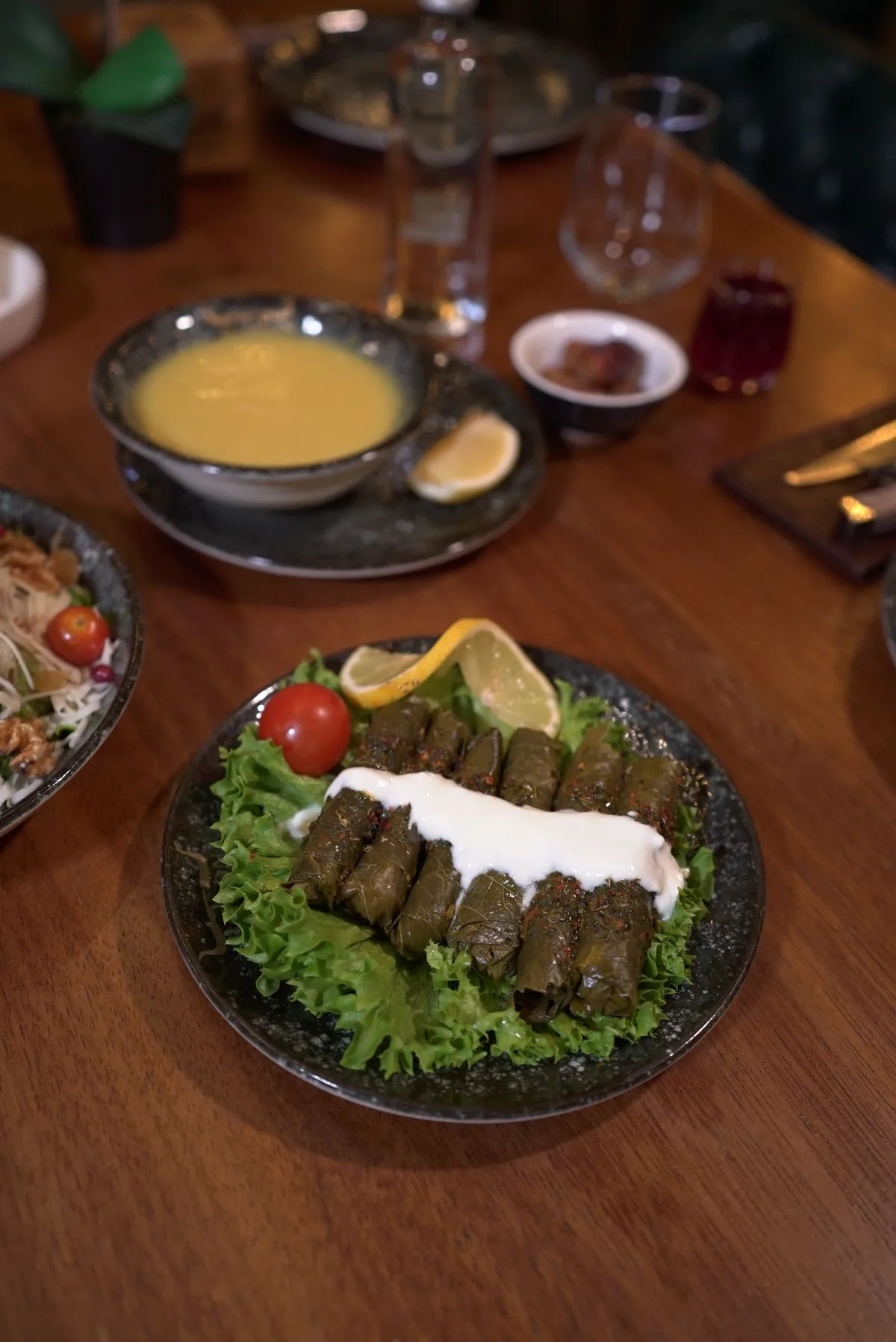 Stuffed Grape Leaves Style