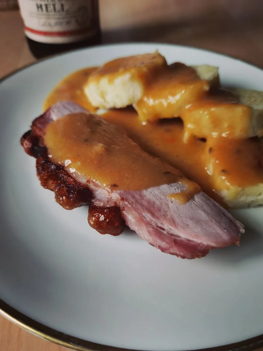 Skillet Apple Butter Pork