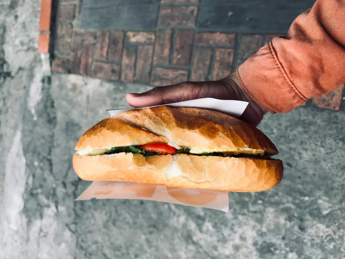 Banh Mi Style Chicken Sandwich