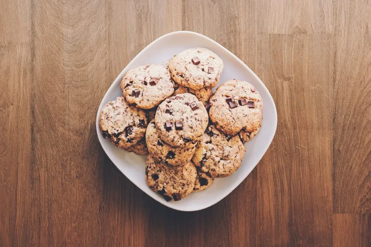 No-Bake Cookies dessert plated