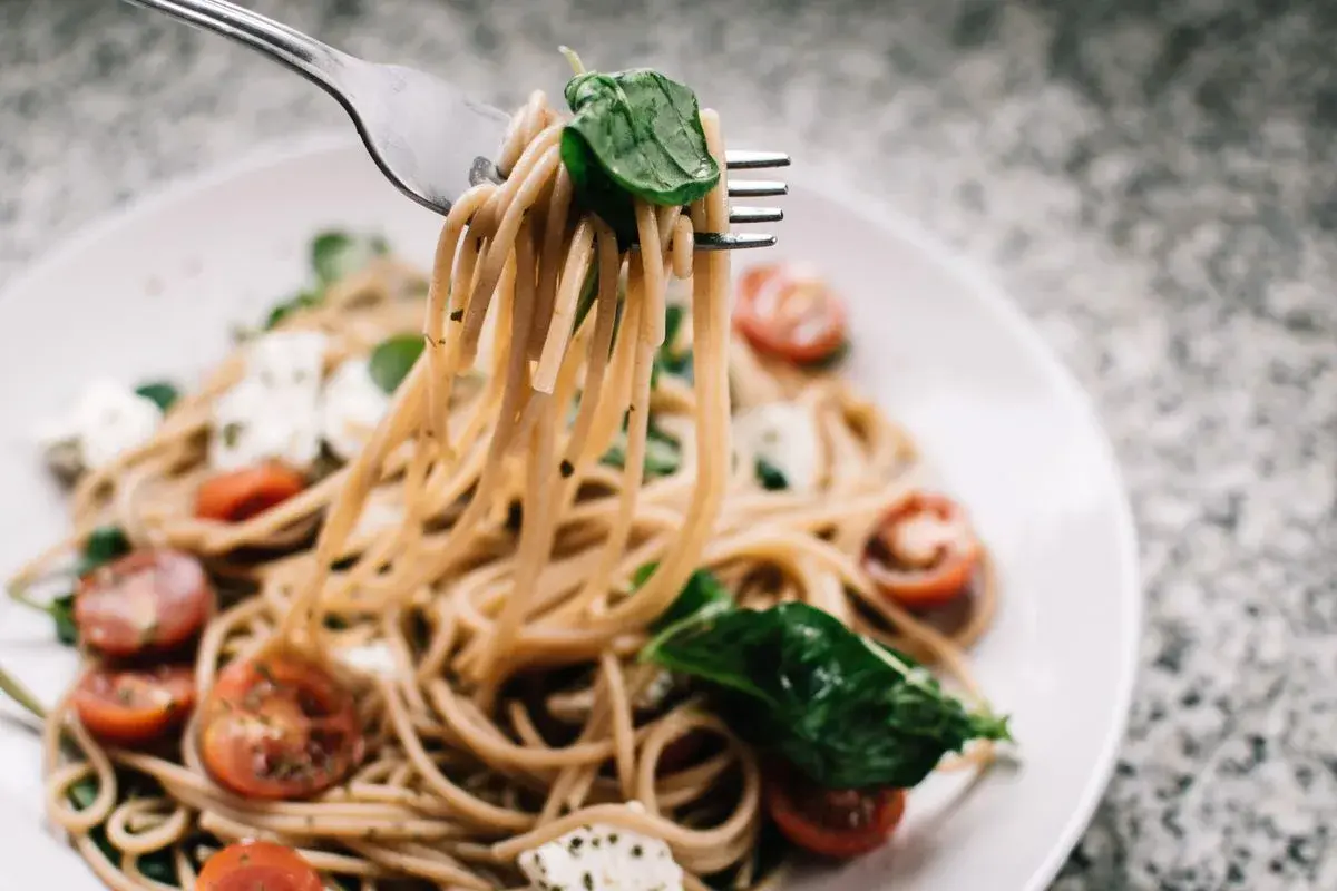 Penne alla Vodka dish plated