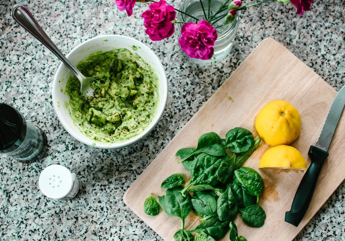 Cilantro Lime Dressing dish plated
