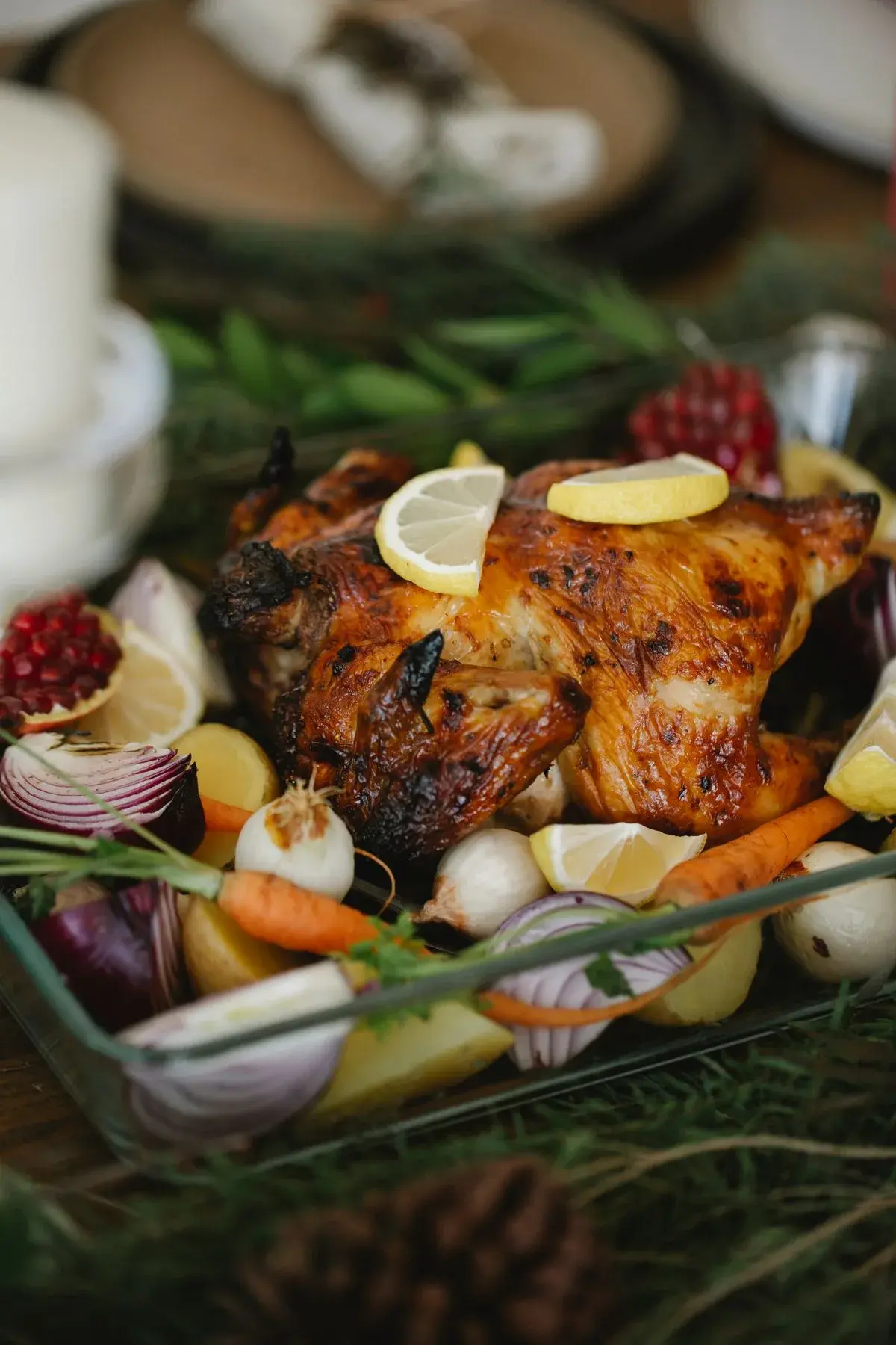 Tuscan Chicken dish plated