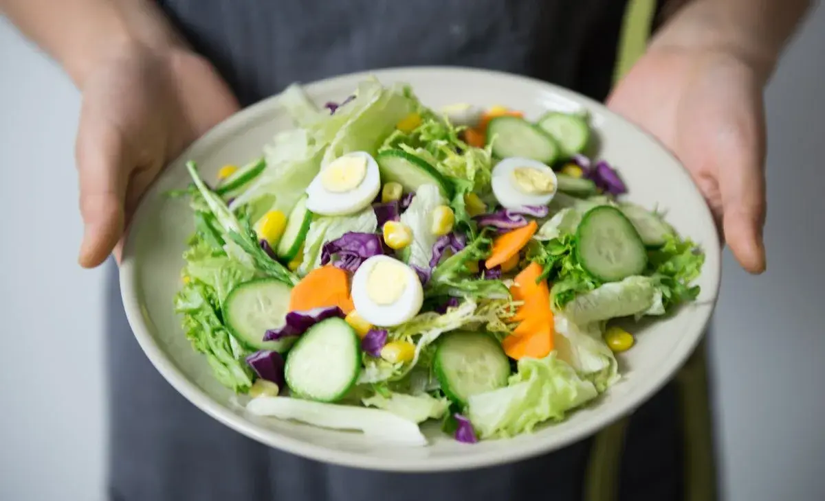 Cobb Salad dish plated