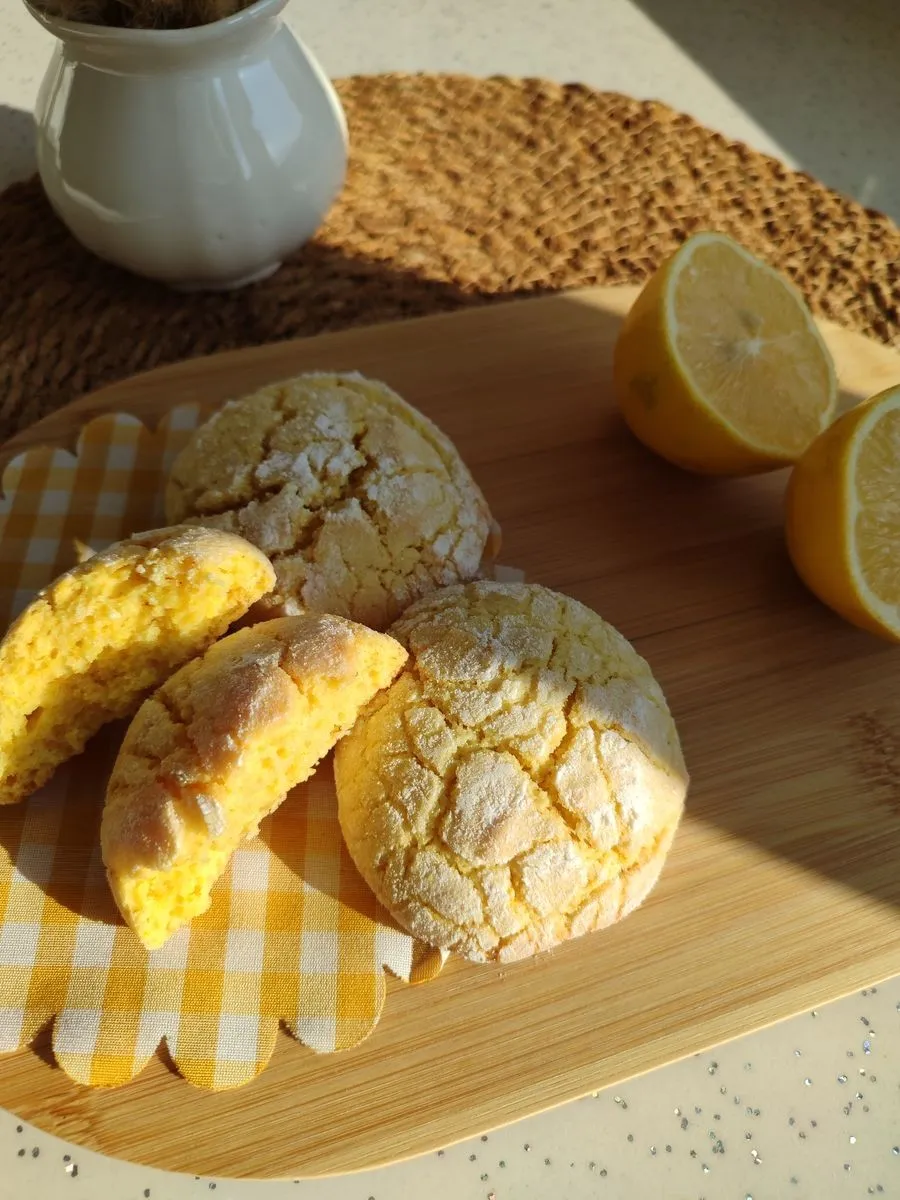 Key Lime Cookies dish plated