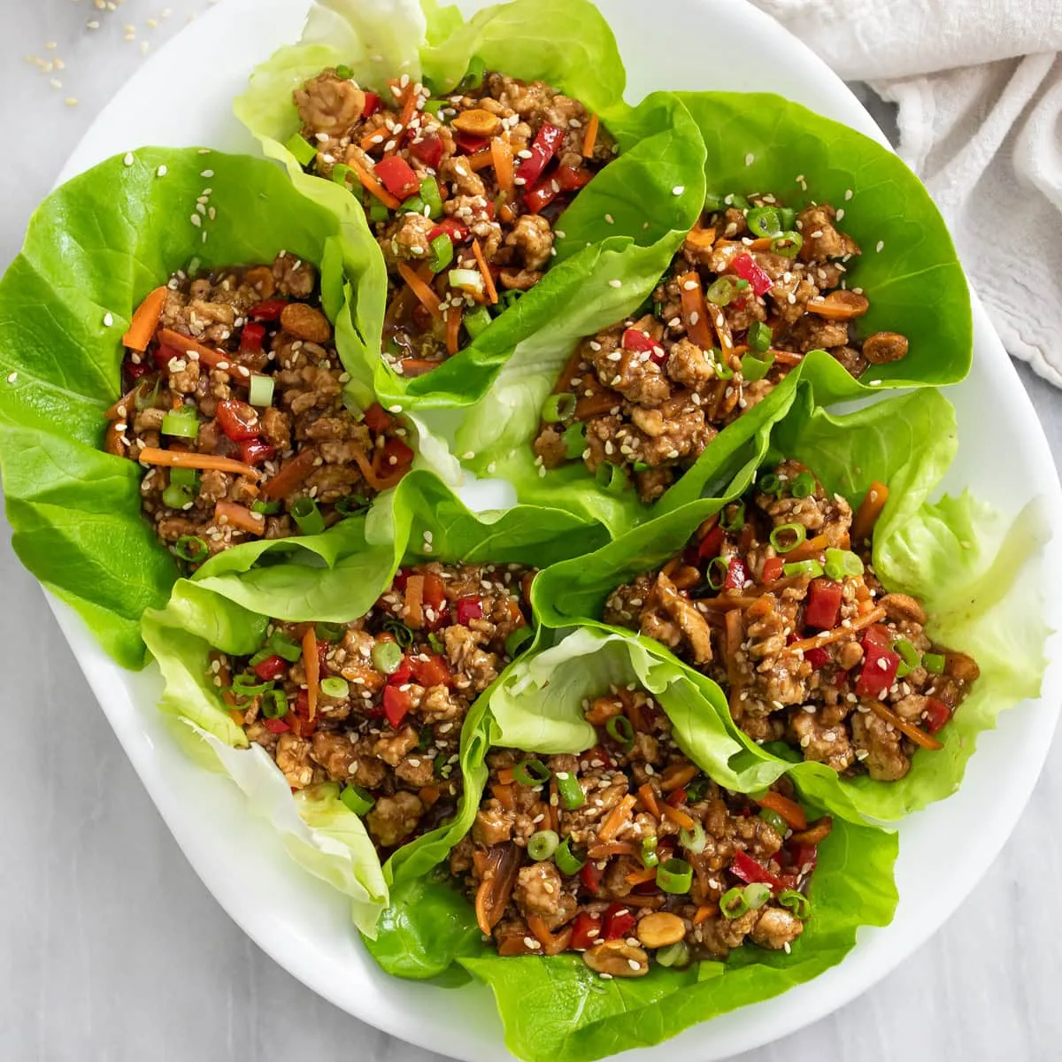 Chicken Lettuce Wraps