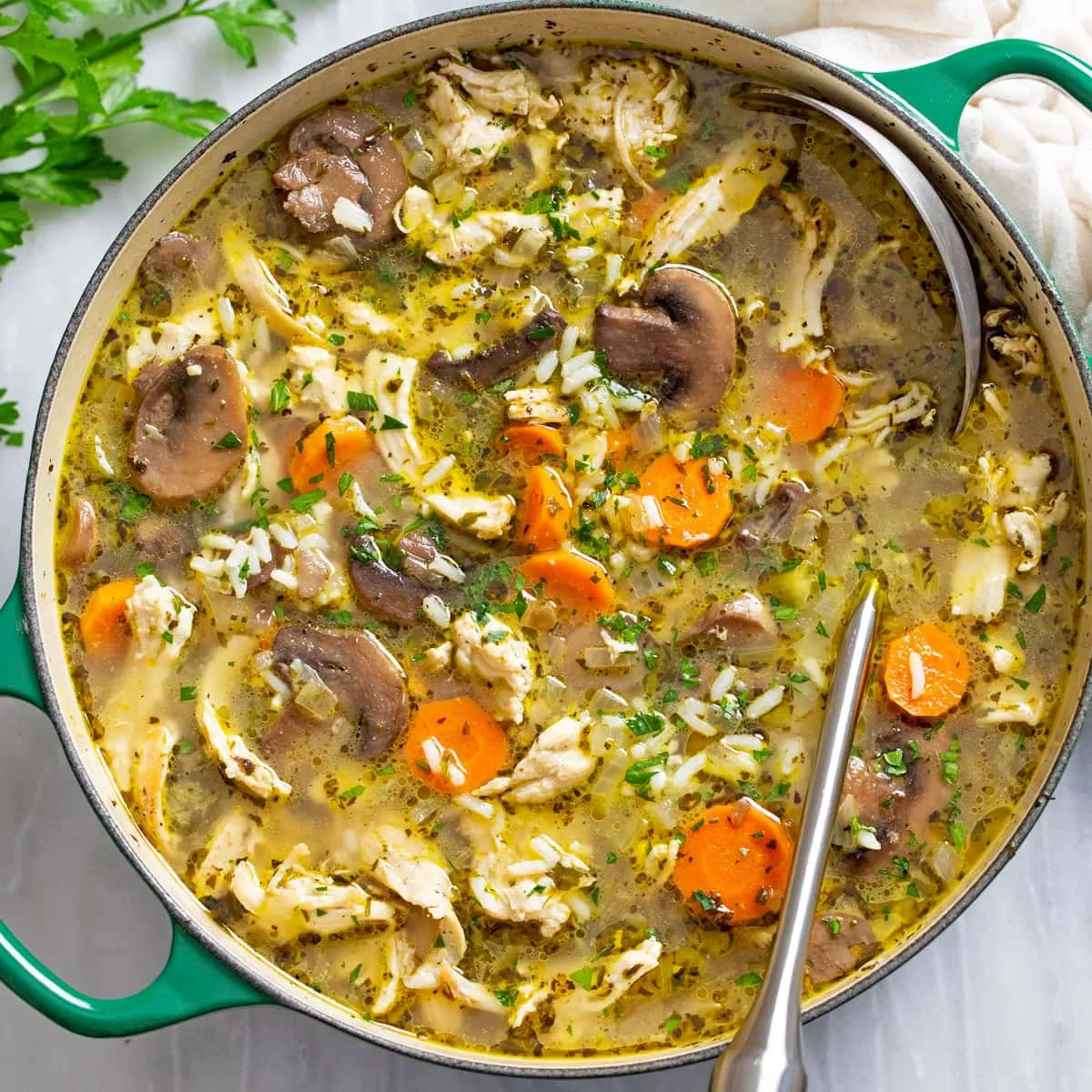 Chicken and Mushroom Soup
