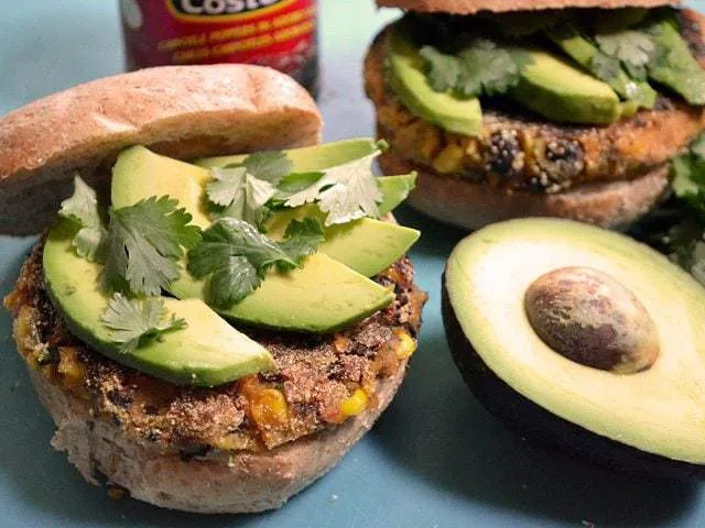 Chipotle Sweet Potato Burgers