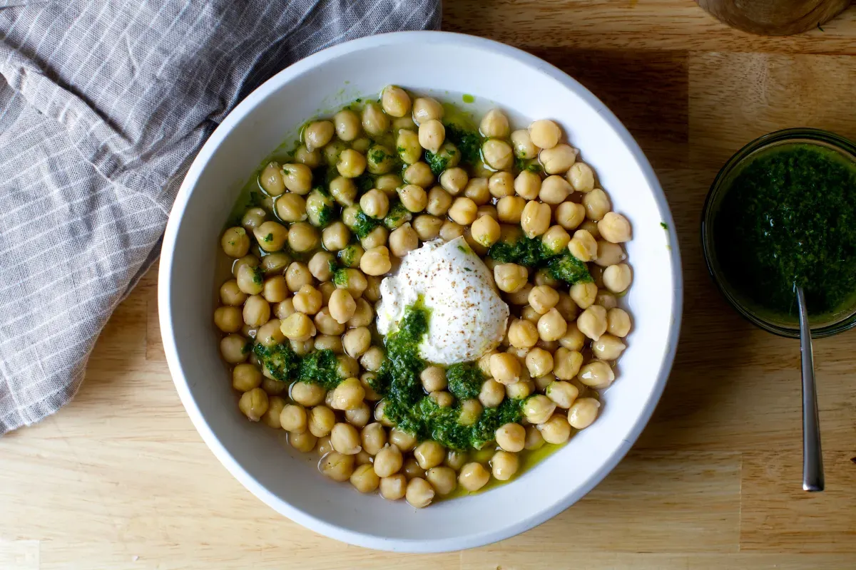 a really great pot of chickpeas
