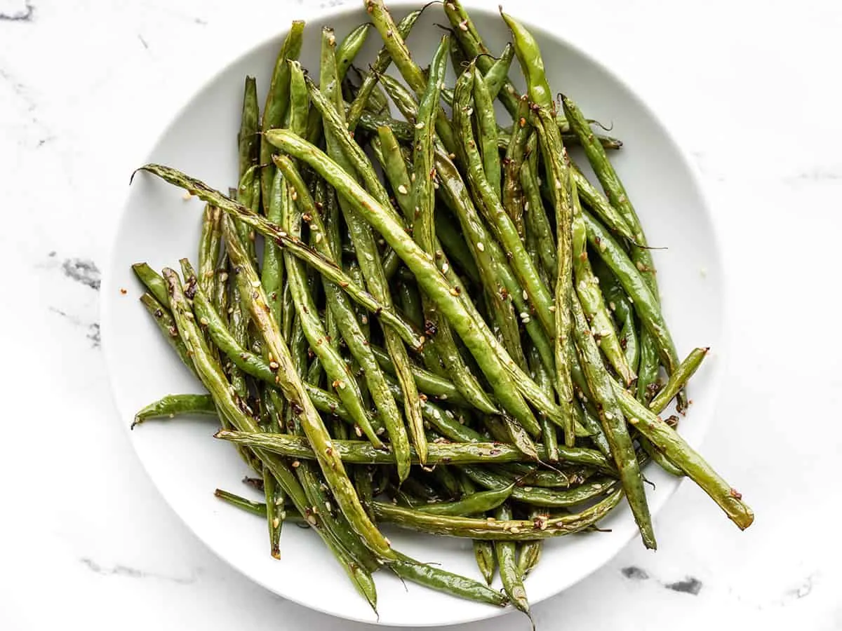 Sesame Roasted Green Beans