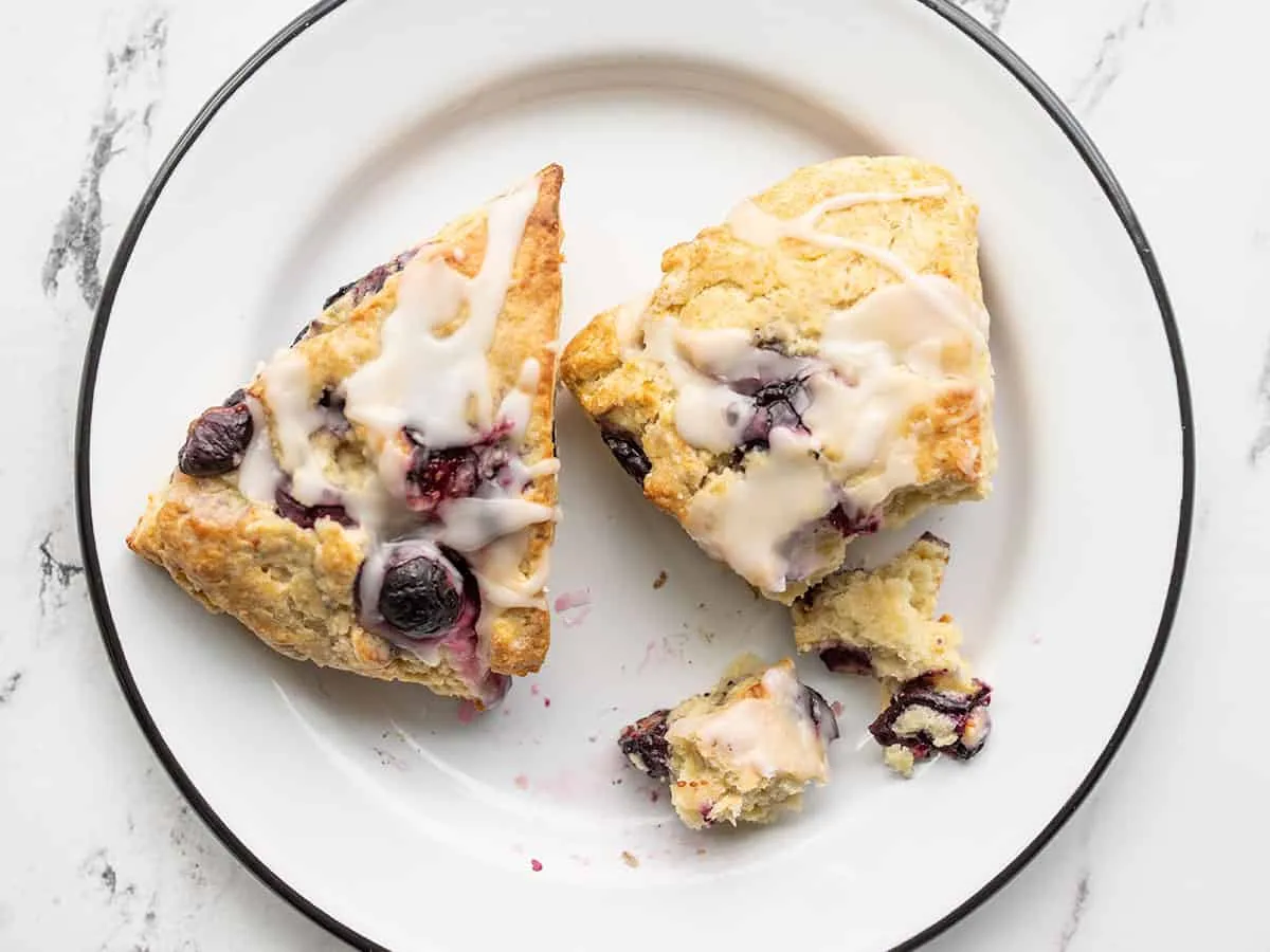 Lemon Blueberry Scones