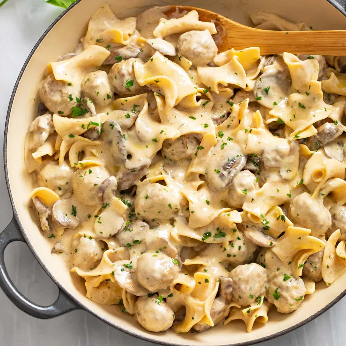Meatball Stroganoff