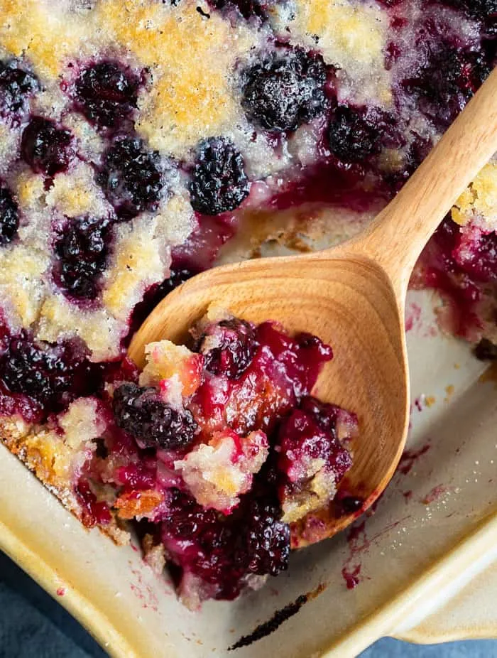 The Pioneer Women's Blackberry Cobbler