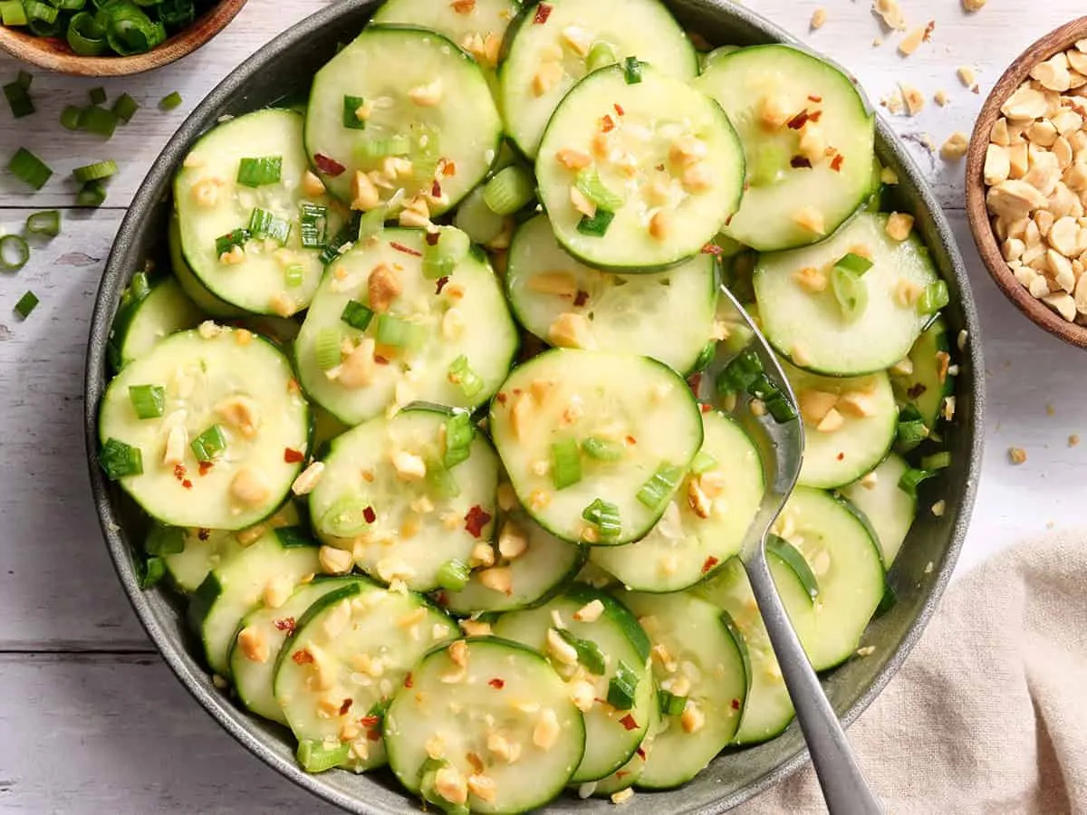 Sesame Cucumber Salad