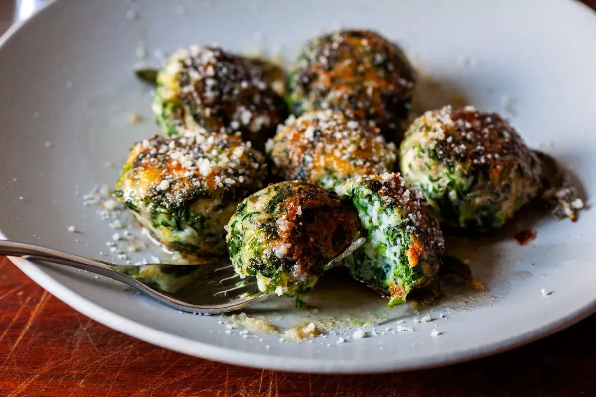 spinach and ricotta gnudi