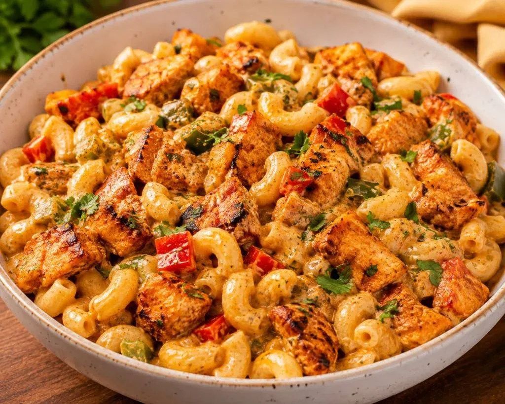 Creamy Chicken Tikka Macaroni – Easy and Flavorful