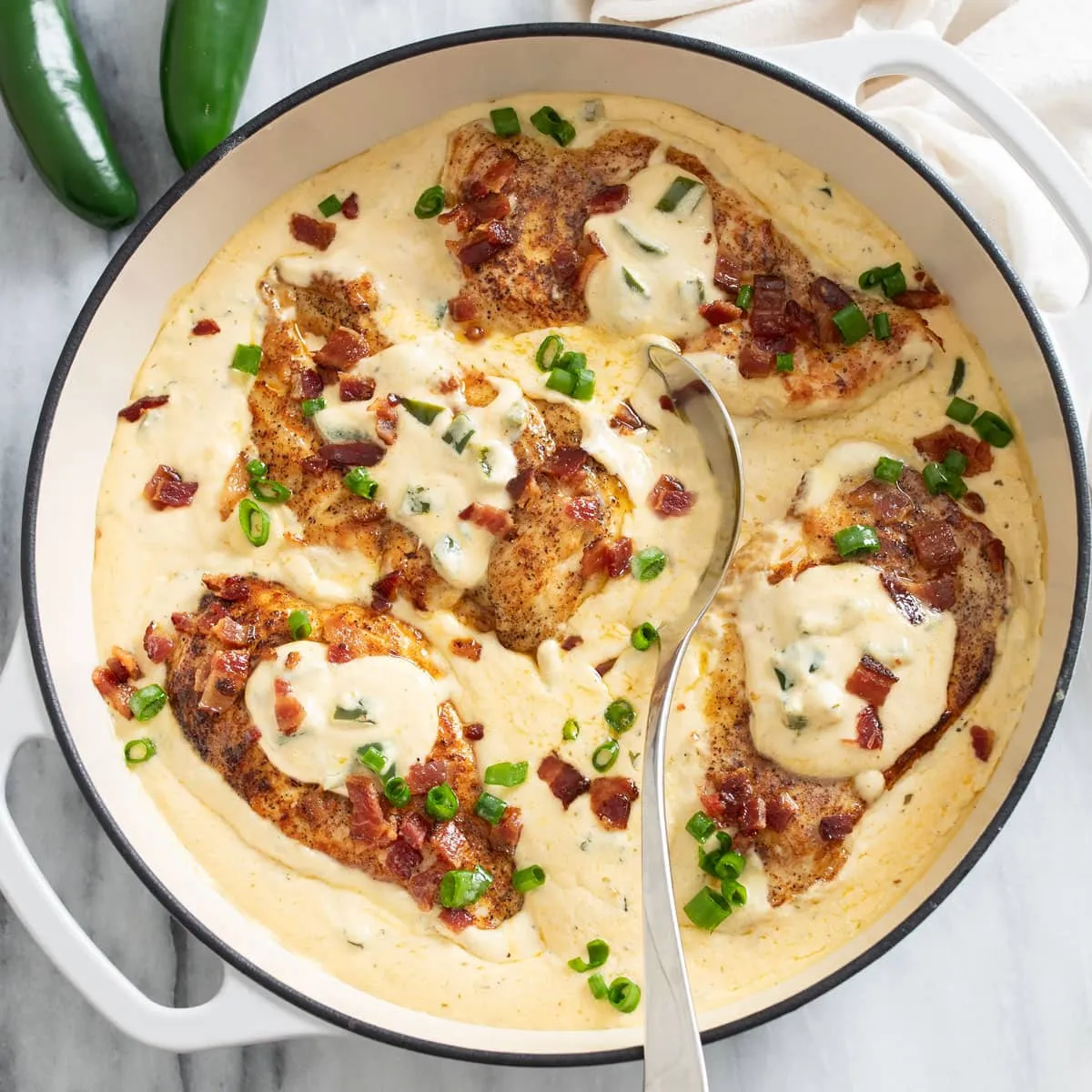 Jalapeño Popper Chicken