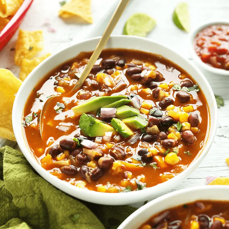 Chipotle Black Bean Tortilla Soup