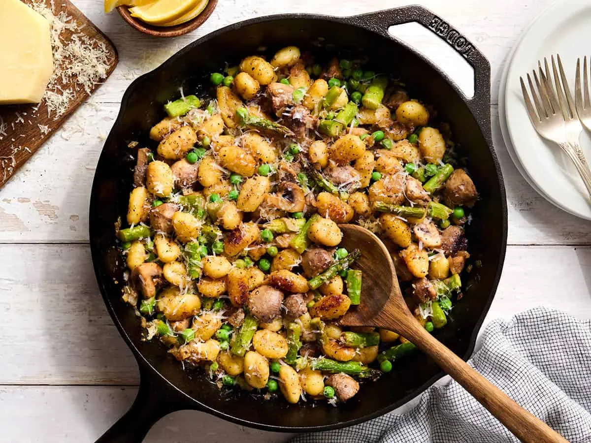 Gnocchi with Spring Vegetables