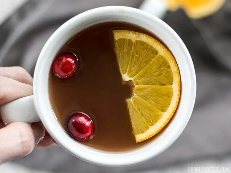 Slow Cooker Spiced Cranberry Apple Cider