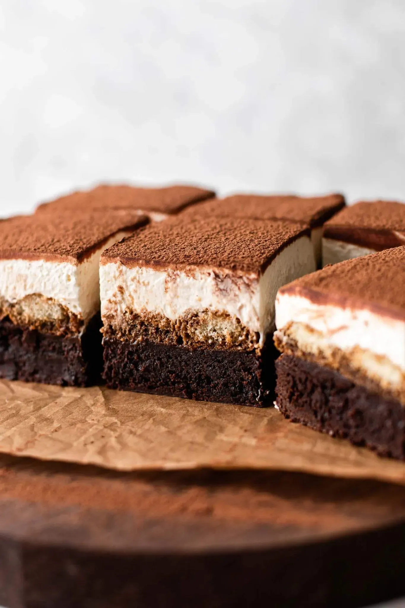 Tiramisu Brownies
