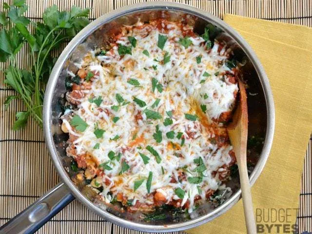 Sausage and Kale Skillet