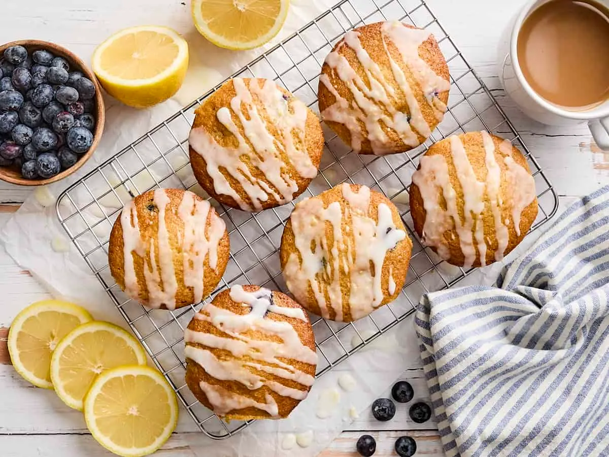 Lemon Blueberry Muffins Recipe