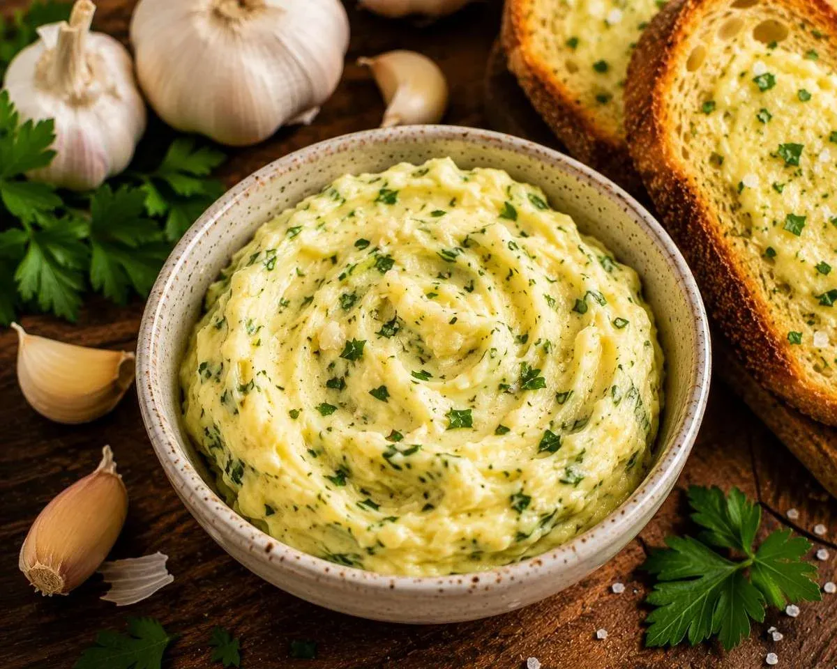 Rich Homemade Garlic Butter – Easy and Flavorful
