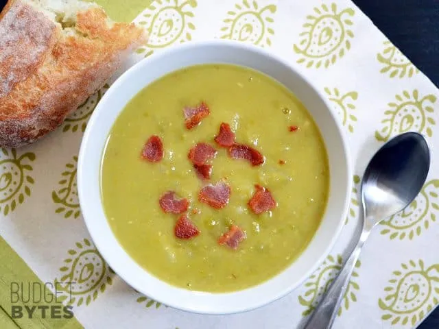 Split Pea, Bacon & Potato Soup