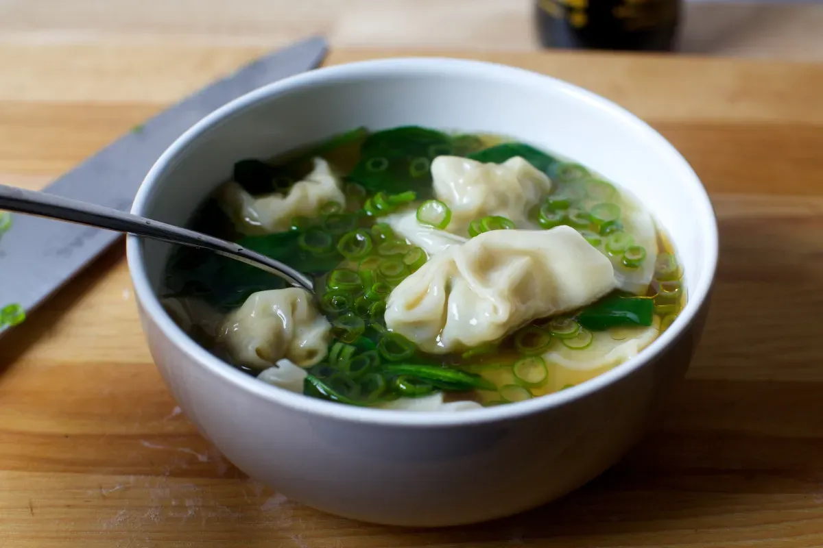 chicken wonton soup