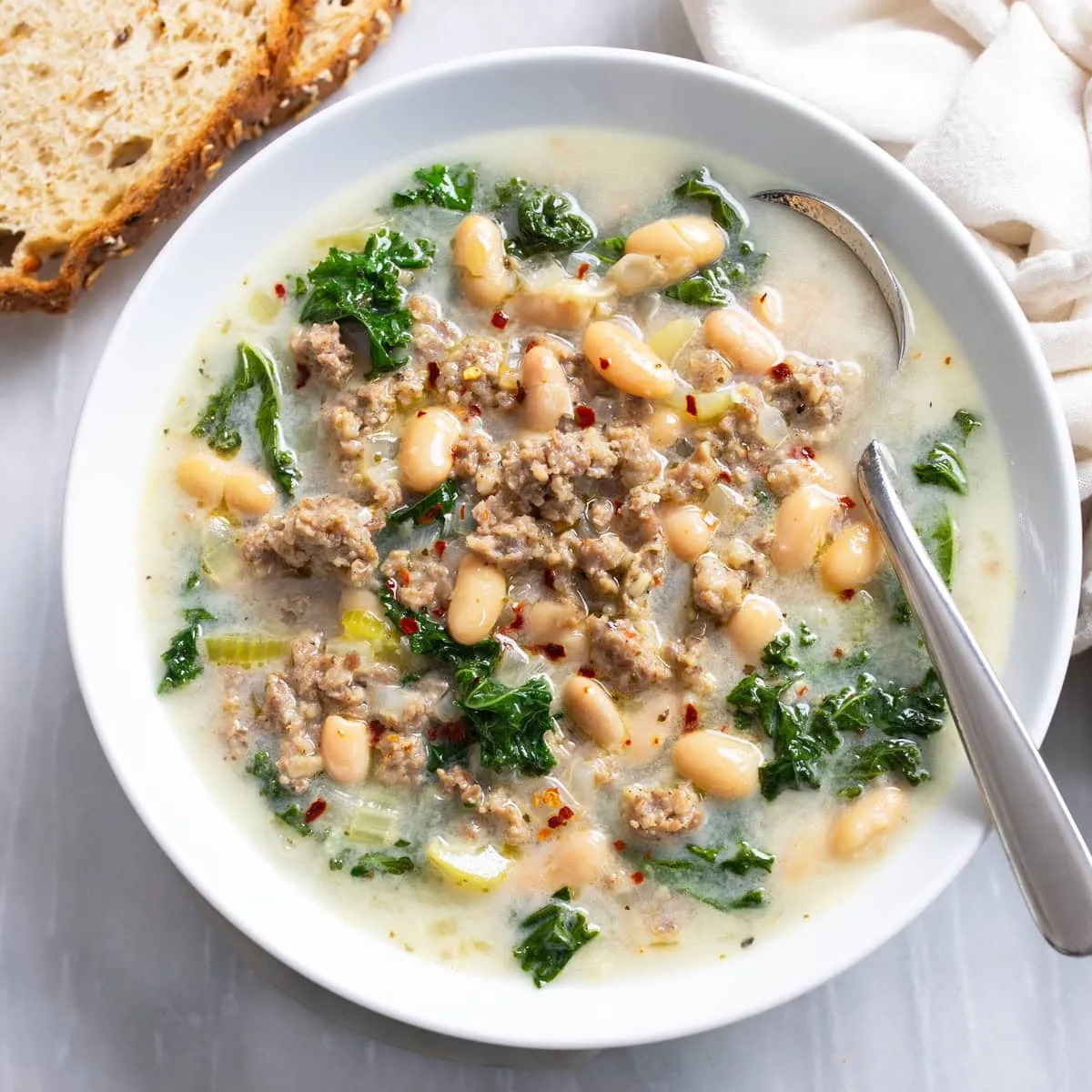 Sausage and White Bean Soup