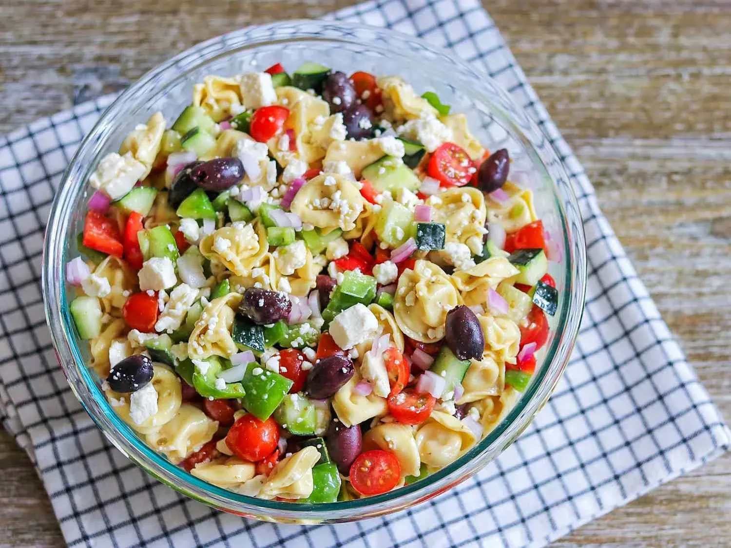 Greek Tortellini Salad