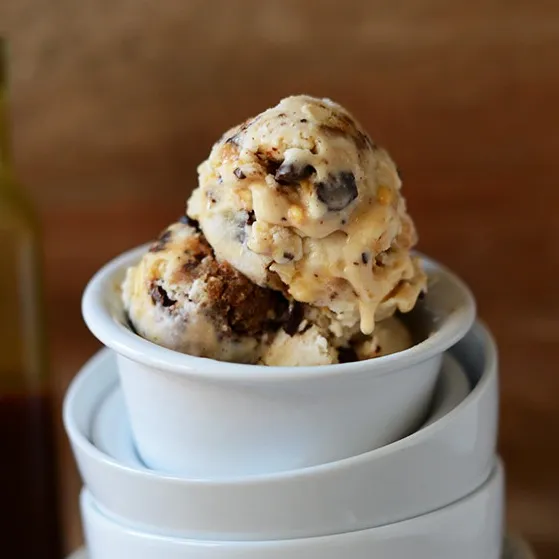 Vegan Snickers Ice Cream