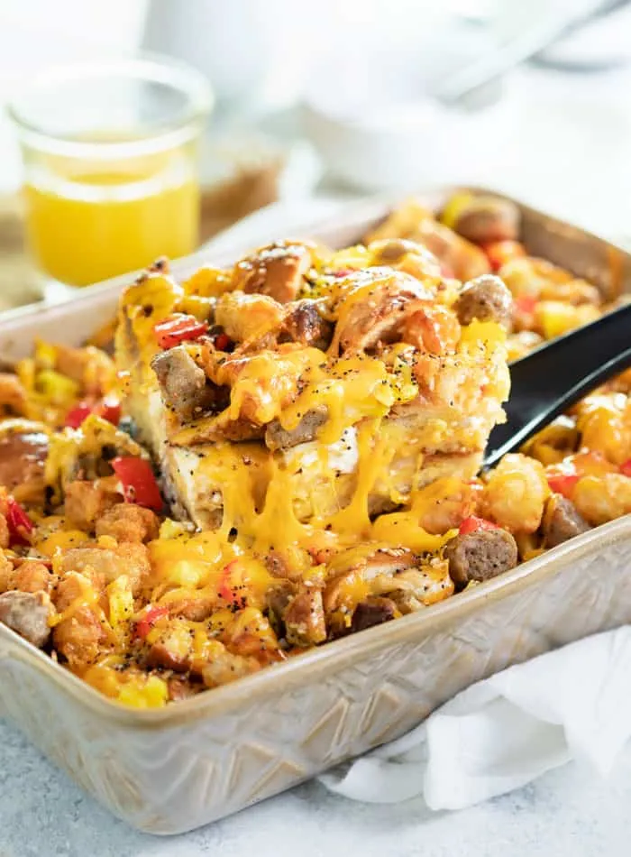 Everything Bagel Casserole
