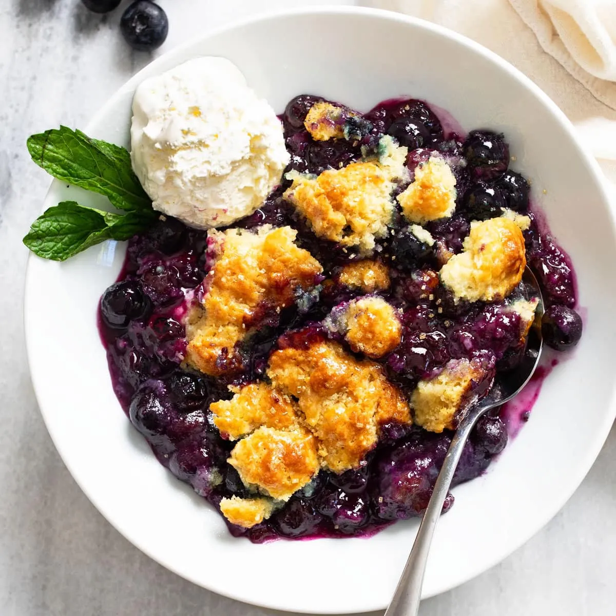 Blueberry Cobbler