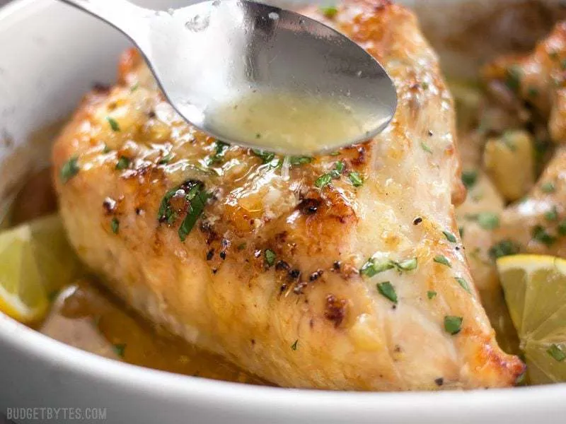 Lemon Garlic Roasted Chicken